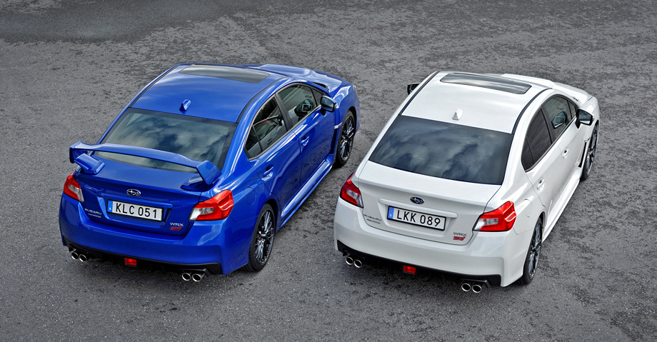 Subaru WRX STI 2015 vs Subaru WRX 2015.jpg